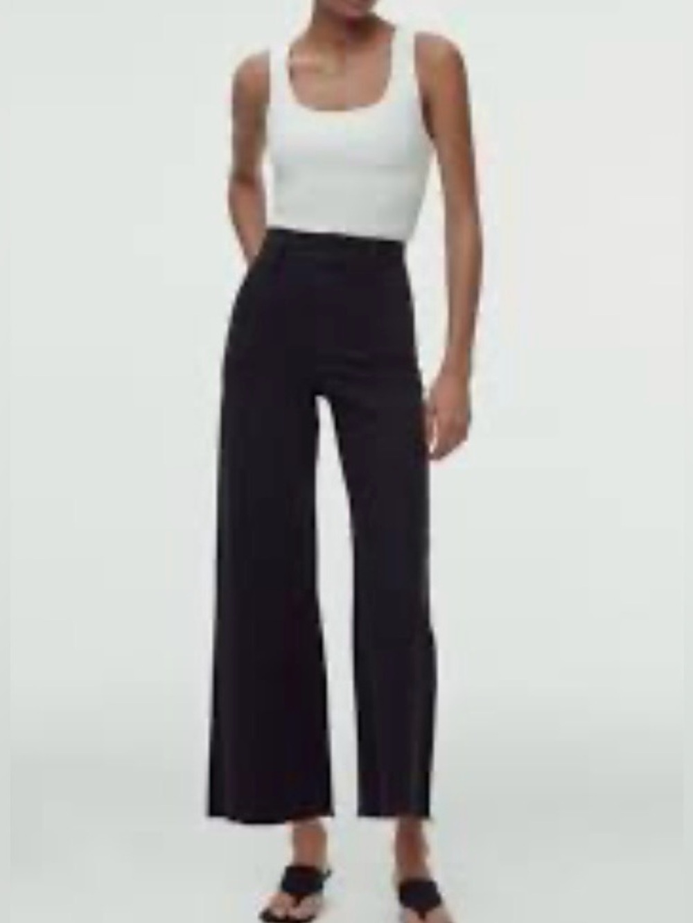 809. Zara Marine Straight Jeans - Black. NWT!